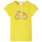 vidaXL Kindershirt 104 geel, Verzenden, Nieuw