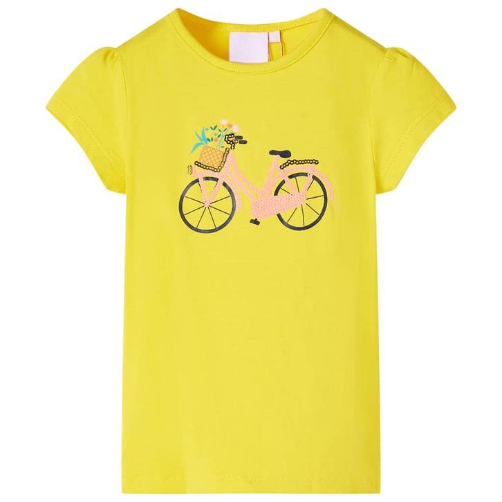 vidaXL Kindershirt 104 geel, Kinderen en Baby's, Kinderkleding | Overige, Nieuw, Verzenden