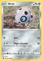 Aron 87/159 Crown Zenith, Hobby en Vrije tijd, Verzamelkaartspellen | Pokémon, Ophalen of Verzenden, Nieuw, Losse kaart, Foil