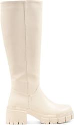 POSH by Poelman NORI Dames Hoge Laarzen - Crème - Maat 38, Kleding | Dames, Schoenen, Verzenden, Nieuw