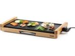 DOMO DO8311TP Bakplaat - Teppanyaki grill - 60 cm - bamboo, Witgoed en Apparatuur, Grillplaten, Verzenden, Nieuw