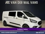 Ford Transit Custom | 2.0 TDCI 131pk Automaat L2H1 Dubbele, Auto's, Automaat, Gebruikt, Euro 6, Wit