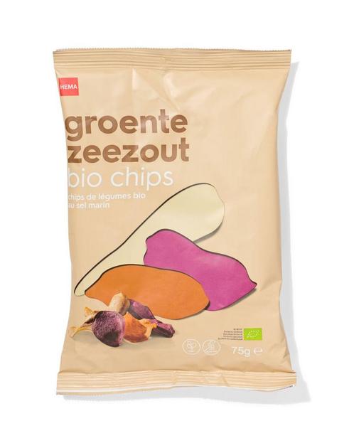 HEMA Bio groentechips zeezout 75g, Diversen, Levensmiddelen, Verzenden