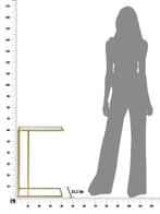 TAFEL C CM 40,5X25,5X60, Huis en Inrichting, Tafels | Sidetables, Ophalen of Verzenden, Nieuw