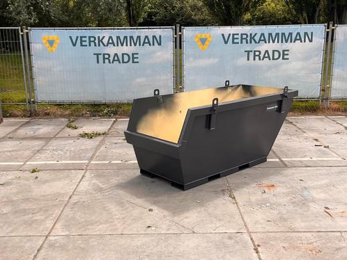 2 kuub container met lepel sloffen oud ijzer bak Portaal VDL, Zakelijke goederen, Machines en Bouw | Industrie en Techniek