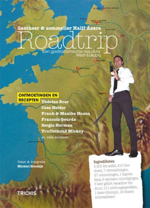 Gastheer & sommelier Halil Asars Roadtrip 9789081241694, Boeken, Kookboeken, Gelezen, Verzenden
