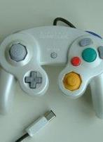 MarioCube.nl: GameCube Controller Pearl ORIGINEEL - iDEAL!, Ophalen of Verzenden, Gebruikt