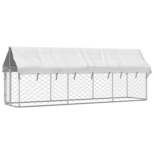 Hondenkennel 400x100x150cm | Retourdeal | 41% Korting!, Dieren en Toebehoren, Hondenbenches, Nieuw, Ophalen of Verzenden