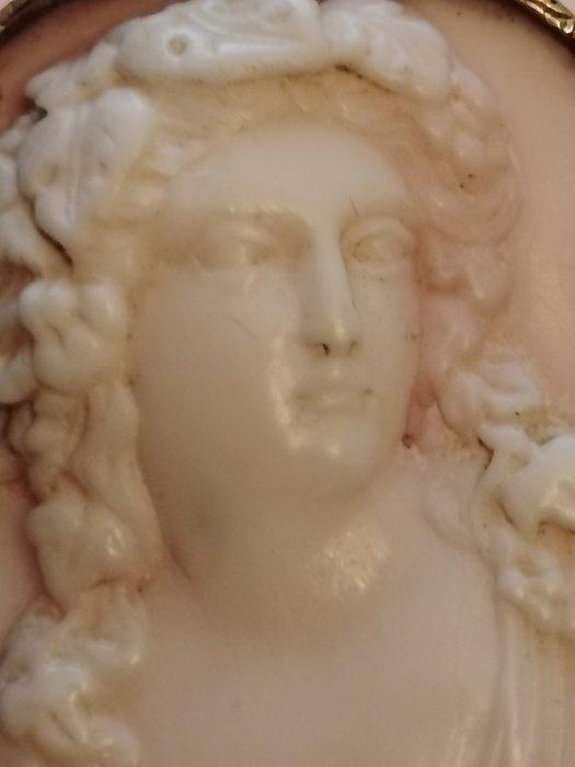 Geel goud Broche, Sieraden, Tassen en Uiterlijk, Antieke sieraden