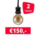 LED Railverlichting Horeca Craft Black 2 spots + 2M rails, Ophalen of Verzenden