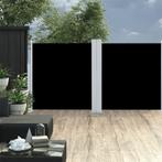 vidaXL Windscherm uittrekbaar 117x600 cm zwart, Tuin en Terras, Nieuw, Verzenden