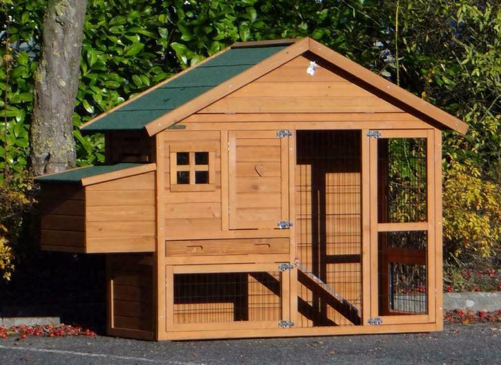 Luxe Kippenhok kopen? Bij GrootPlezier.nl koopt u kwaliteit, Dieren en Toebehoren, Pluimvee | Toebehoren, Kippenhok of Kippenren