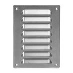 Europlast metalen sleufrooster rechthoekig aluminium 140 x, Doe-het-zelf en Verbouw, Ophalen of Verzenden, Nieuw