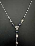 Beeld, Swarovski collier - 8.5 cm - Metaal, Kristal, Antiek en Kunst