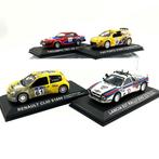 Altaya 1:43 - Modelauto  (4) - 4 Rally Cars - Renault Clio, Nieuw