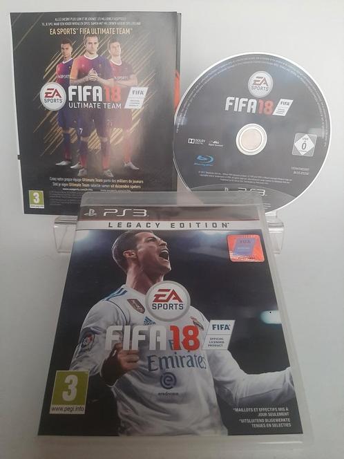 FIFA 18 Legacy Edition Playstation 3, Spelcomputers en Games, Games | Sony PlayStation 3, Ophalen of Verzenden