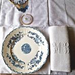Servet (8) - 75 cm - 65 cm - Franse linnen