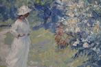 Chris van Dijk (1952) - Impressionist  Notre Jardin, Antiek en Kunst, Kunst | Schilderijen | Klassiek