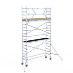 Euroscaffold basic rolsteiger 75 x 6,2m werkhoogte, Doe-het-zelf en Verbouw, Steigers, Verzenden, Nieuw, Rolsteiger of Kamersteiger