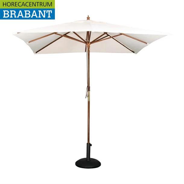 Bolero Vierkante Parasol 2,5 m Crèmekleur Horeca, Zakelijke goederen, Horeca | Meubilair en Inrichting, Nieuw in verpakking, Ophalen of Verzenden