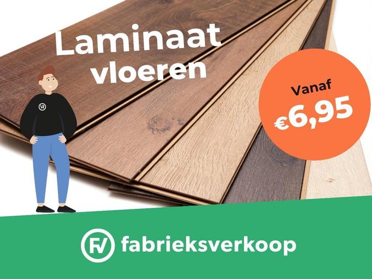 Goedkoop Laminaat vloer | Vanaf €6,95 | Grote Voorraad, Huis en Inrichting, Stoffering | Vloerbedekking, Wit, Crème, Beige, Bruin