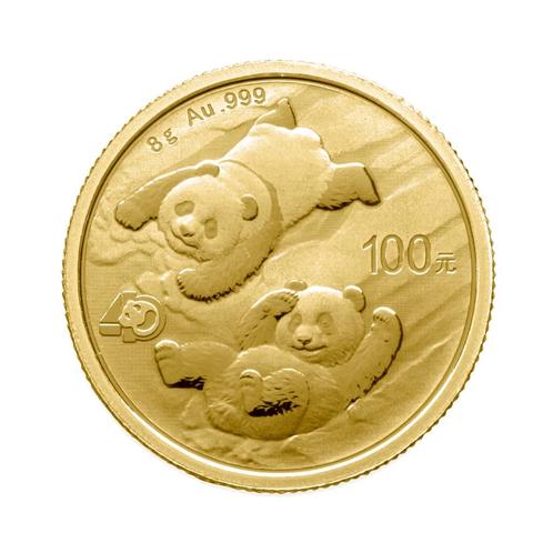 8 gram gouden munt Panda 2022, Postzegels en Munten, Edelmetalen en Baren, Verzenden