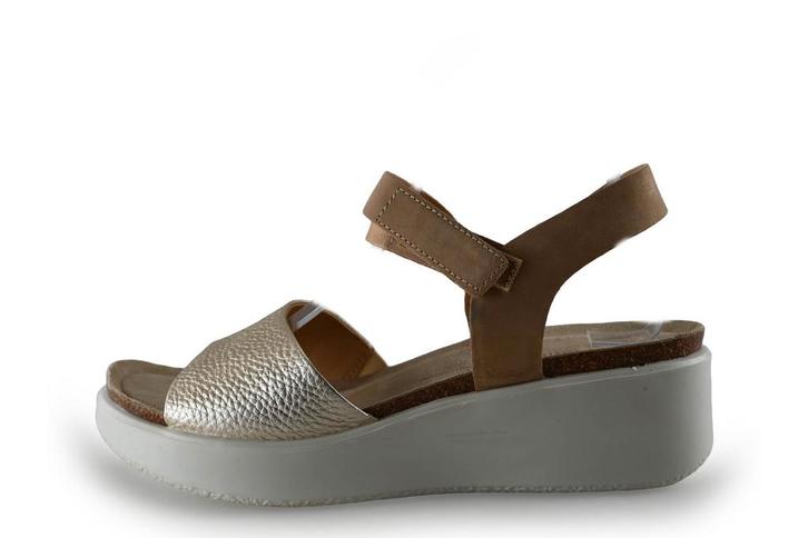 Ecco sandalen in maat 41 Goud | 10% korting, Kleding | Dames, Schoenen, Overige kleuren, Zo goed als nieuw, Sandalen of Muiltjes
