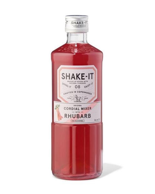 Shake-it Mixer Shake-It Mixer rabarber 500ml, Diversen, Levensmiddelen, Verzenden