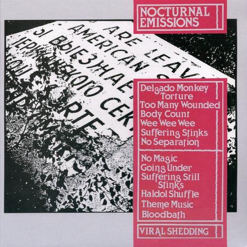 Nocturnal Emissions - Viral Shedding (LP, Album, RSD, RE), Cd's en Dvd's, Vinyl | Pop, Zo goed als nieuw, Verzenden