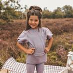 Your Wishes  Glitter Puff Sleeve Top  Stijlvolle & Maat 116, Meisje, Nieuw, Ophalen of Verzenden