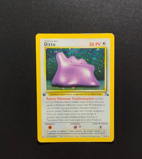 WOTC Pokémon - 2 Card - Fossil - ITA - Dragonite Holo -, Hobby en Vrije tijd, Verzamelkaartspellen | Pokémon