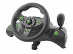 Esperanza EGW102 - Stuur - Draad - Force Feedback - Groen, Spelcomputers en Games, Spelcomputers | Overige Accessoires, Verzenden