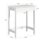 Compact Bureau met Lade en 2 Haken voor Thuis en Kantoor, Verzenden, Nieuw