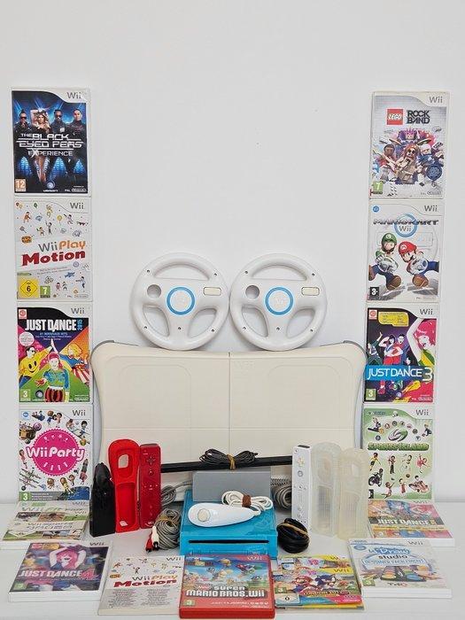 Nintendo - Wii - MotionPlus Controller + Nunchuk + Steering, Spelcomputers en Games, Spelcomputers | Overige Accessoires