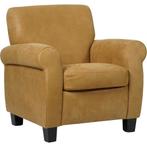 Leren fauteuil Perfection - Kenia Walnut (cognac) - Poten, Eigentijds, Retro, Nieuw, Ophalen of Verzenden, 75 tot 100 cm
