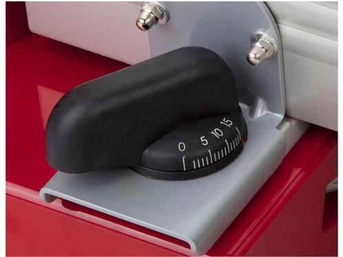DOMO DO522S - Snijmachine - 22 cm mes - Rood, Huis en Inrichting, Woonaccessoires | Overige, Zo goed als nieuw, Verzenden