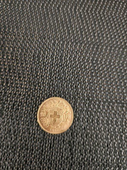 Zwitserland. 20 Francs 1900-B Vreneli, Postzegels en Munten, Munten | Europa | Niet-Euromunten