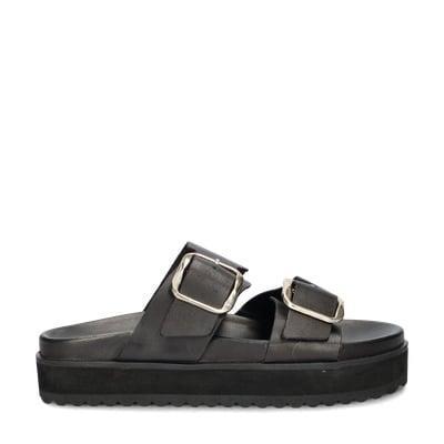 Nelson slippers voor dames in het Zwart, Kleding | Dames, Schoenen, Slippers, Zwart, Nieuw, Verzenden