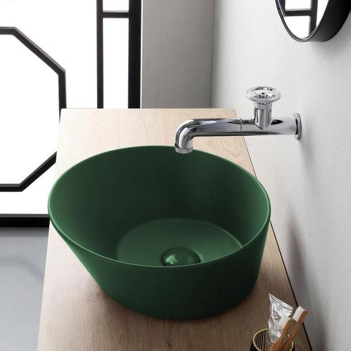 Waskom By Goof Mees Design Opbouw Wastafel Rond 42 cm Mat, Doe-het-zelf en Verbouw, Sanitair, Overige typen, Nieuw, Ophalen of Verzenden