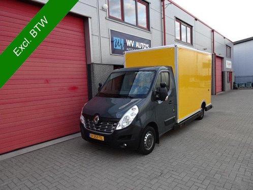 Renault Master T35 2.3 dCi L3H2 Energy koffer airco automaat, Auto's, Bestelauto's, Lease, Automaat, Financial lease, Diesel, Zilver of Grijs