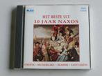 Het beste uit 10 jaar Naxos, Cd's en Dvd's, Cd's | Klassiek, Verzenden, Nieuw in verpakking