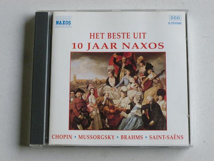 Het beste uit 10 jaar Naxos, Cd's en Dvd's, Cd's | Klassiek, Zo goed als nieuw, Verzenden
