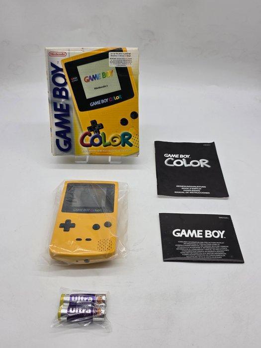 Nintendo - Gameboy Color - First Edition - Bee Yellow - Eur, Spelcomputers en Games, Spelcomputers | Overige Accessoires