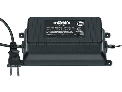 LGB 60195 Schaltnetzteil 100 VA, 120 Volt (Märklin Artikel), Hobby en Vrije tijd, Modeltreinen | Overige schalen, Rails, Nieuw