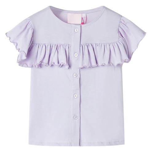 vidaXL Kindershirt 116 lila, Kinderen en Baby's, Kinderkleding | Overige, Nieuw, Verzenden