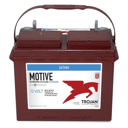 Trojan 24TMX Deep-Cycle accu 12 volt 85 ah, Zakelijke goederen, Machines en Bouw | Heftrucks en Intern transport, Ophalen of Verzenden