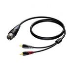 XLR naar Tulp kabel, Verzenden, Nieuw