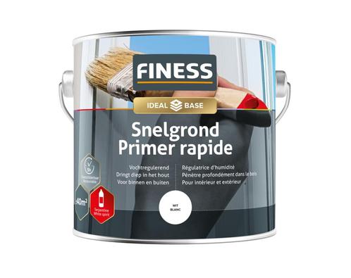 Finess Finess snelgrond 2,5 liter, wit, Doe-het-zelf en Verbouw, Verf, Beits en Lak, Nieuw, Verzenden