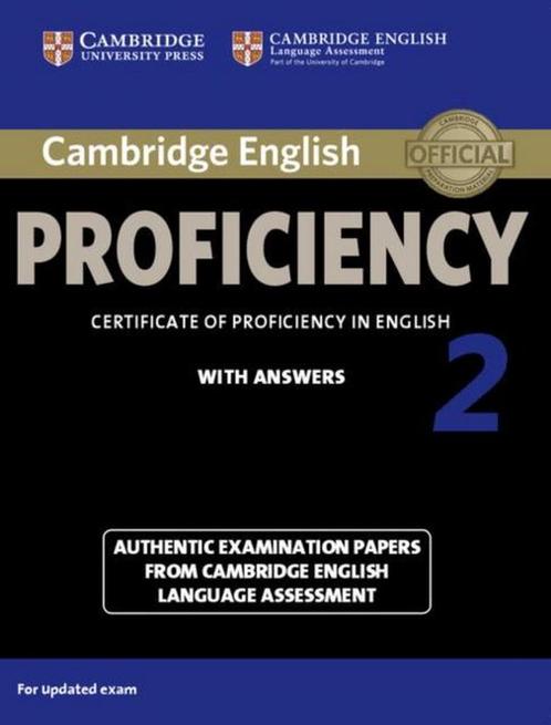 9781107686939 Cambridge English Proficiency 2 students b..., Boeken, Studieboeken en Cursussen, Nieuw, Verzenden