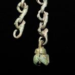 Viking periode Brons Mooi Luid Amulet - 115 mm (Zonder